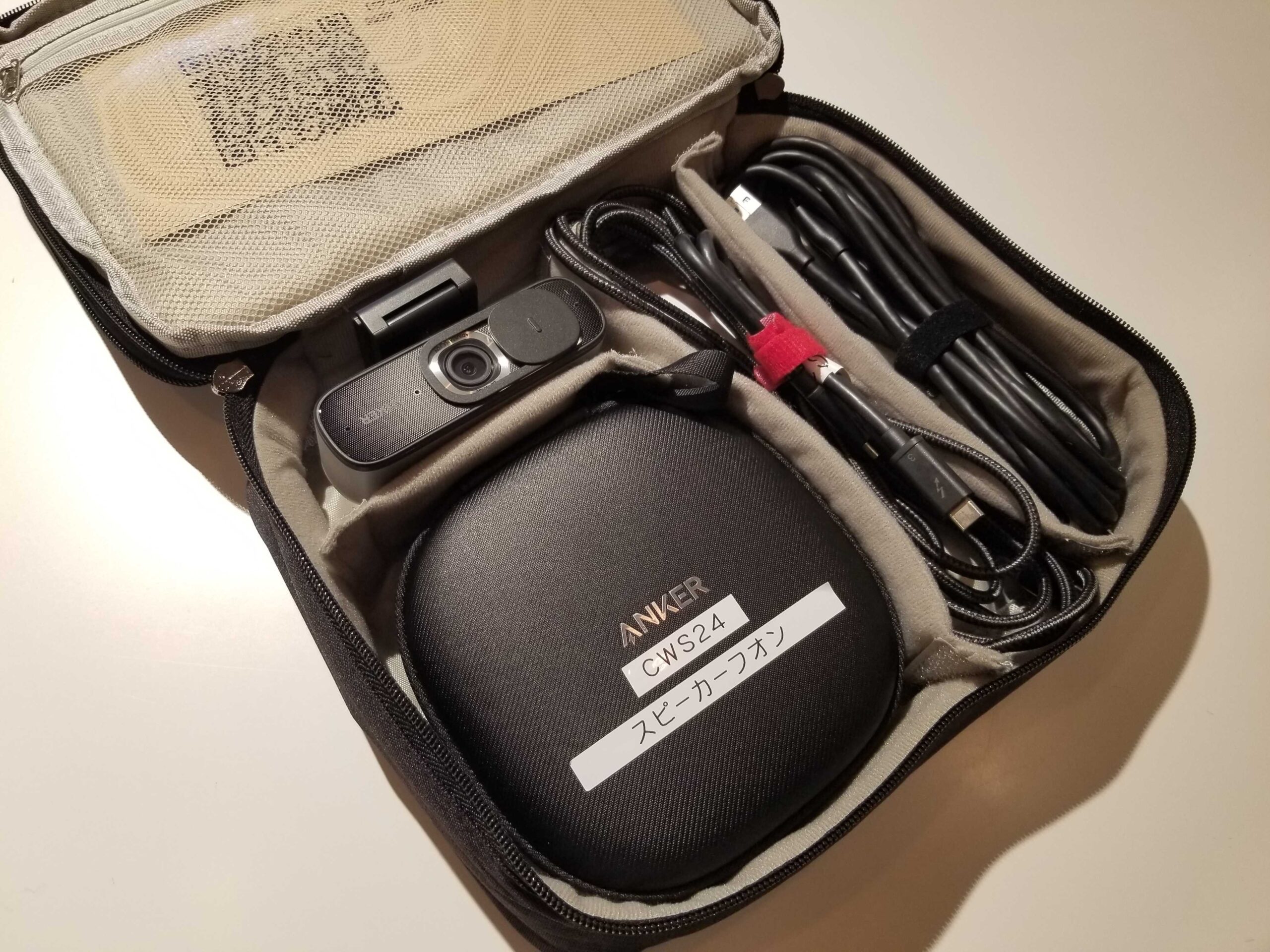 カメラやスピーカーフォン一式